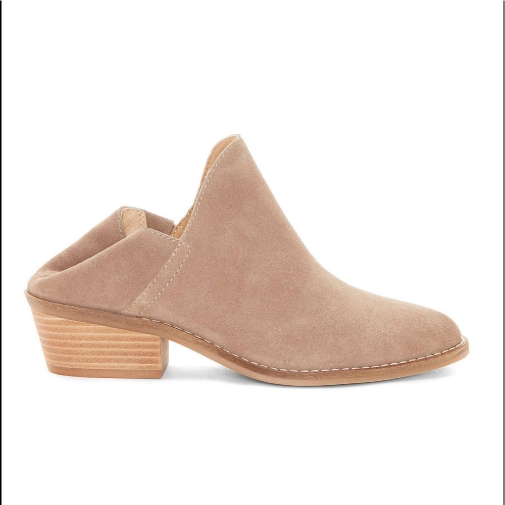 Fausst Leather Block Heel Shooties